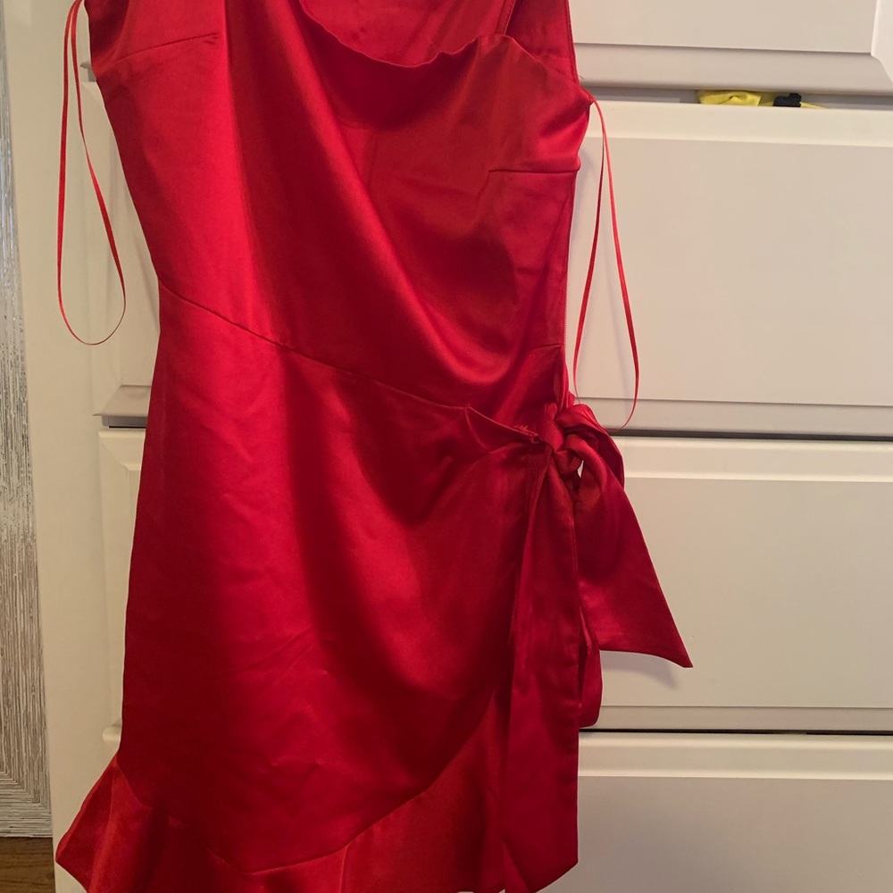 Urban Outfitters red mini dress